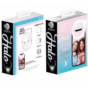 iJoy Studio Halo Clip On Selfie Ring Light
